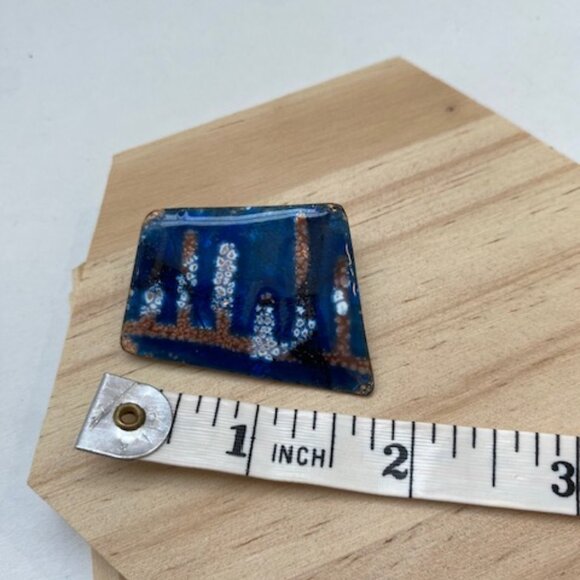 Vintage Modernist Brooch R. Perrier. Quebec. - Picture 4 of 4